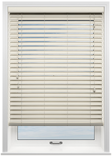 Ecowood, Devon Cream Satin - Venetian Blind